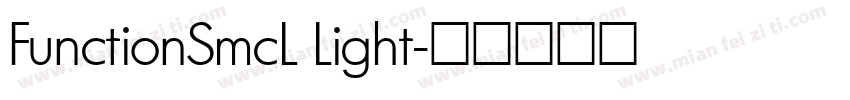 FunctionSmcL Light字体转换